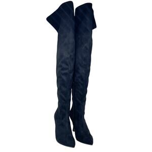 Lisa Vicky Women's Maxi Over the Knee Boot Black Size 9M